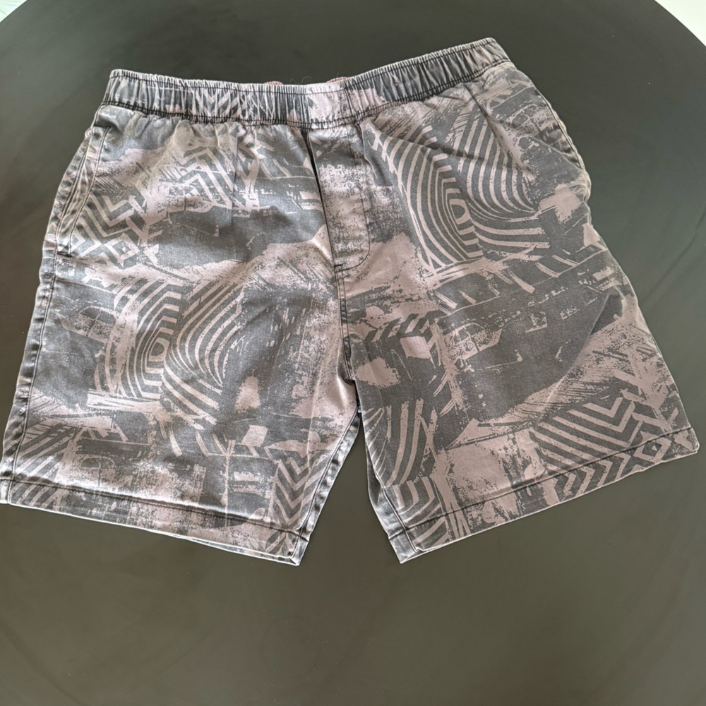 Deus Ex Machina Casual Print Grey Violet Shorts